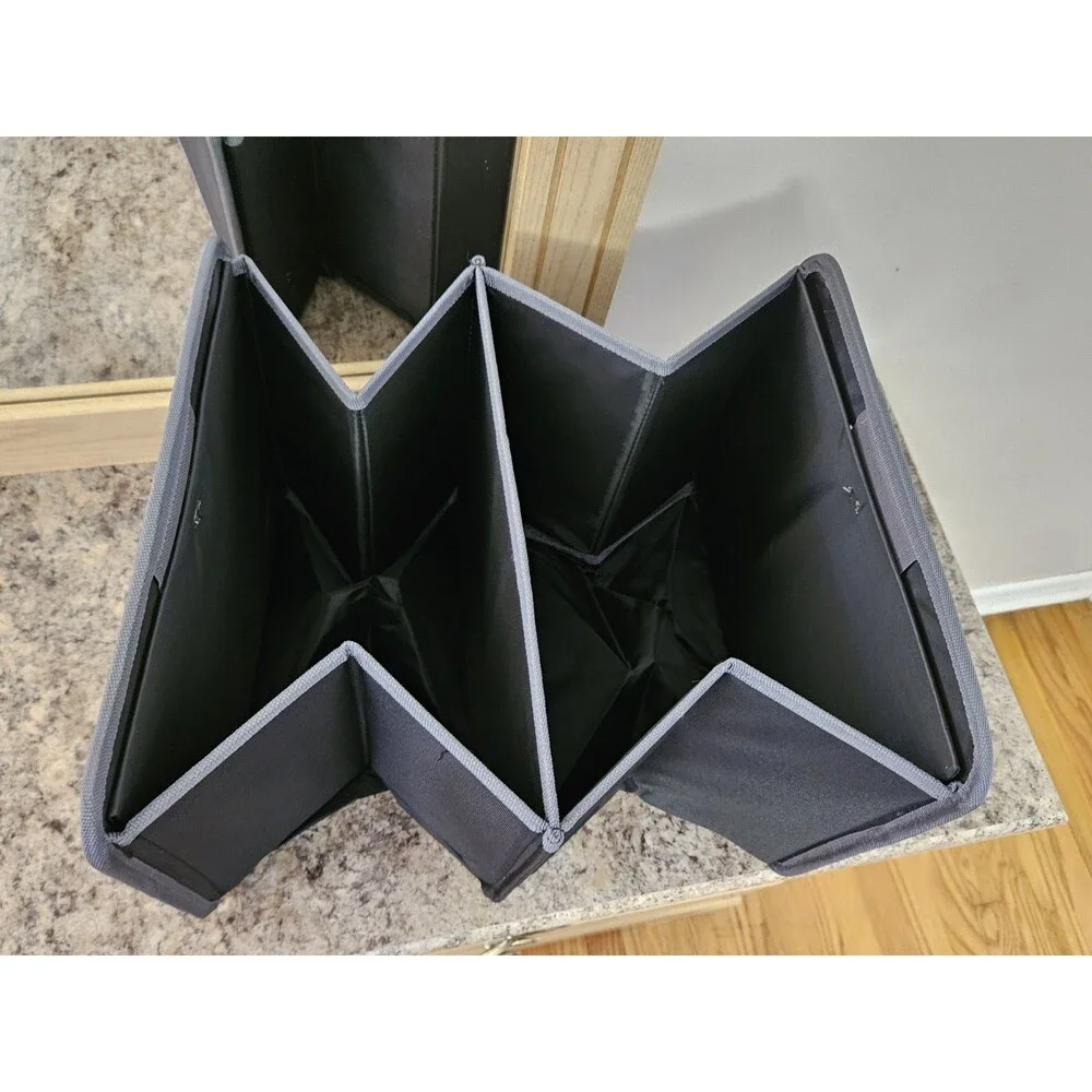 NIP Meori Collapsible Trunk Organizer Portable Double File Organizer Caddy